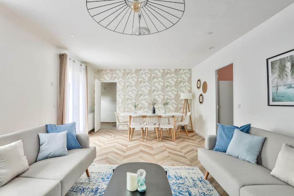 Parking Prive Gratuit - 15Mn Paris - Gare A Pied En 5Mn - Tout Equipee - Terrasse - Jardin - Stade De France - Casino D'Enghien - Hippodrome, Universite Épinay-sur-Seine Екстериор снимка