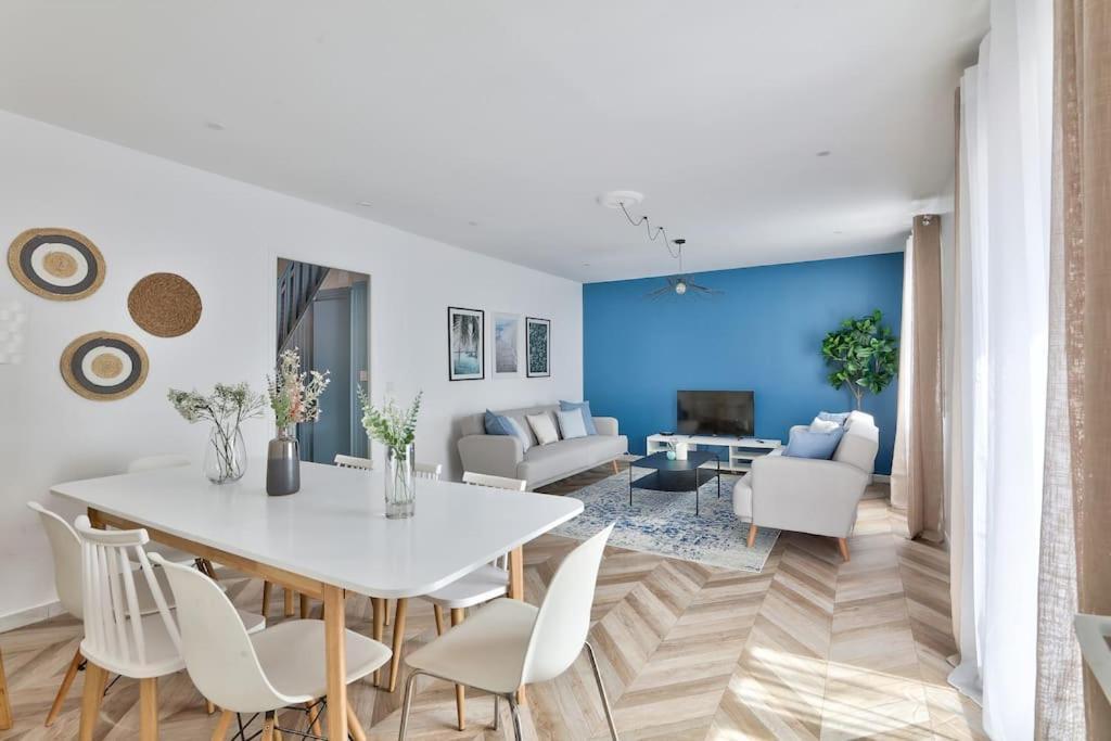 Parking Prive Gratuit - 15Mn Paris - Gare A Pied En 5Mn - Tout Equipee - Terrasse - Jardin - Stade De France - Casino D'Enghien - Hippodrome, Universite Épinay-sur-Seine Екстериор снимка